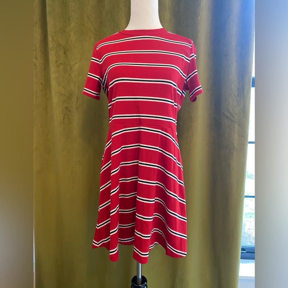Striped T-Shirt Dress